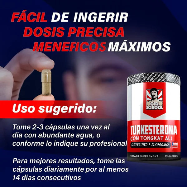 Turkesterone – Potencia Brutal y Resistencia Extrema