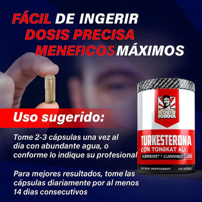 Turkesterone – Potencia Brutal y Resistencia Extrema
