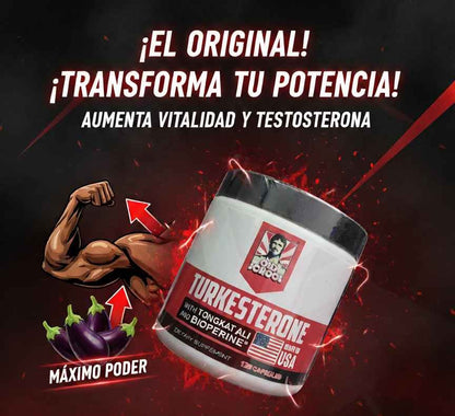 Turkesterone – Potencia Brutal y Resistencia Extrema