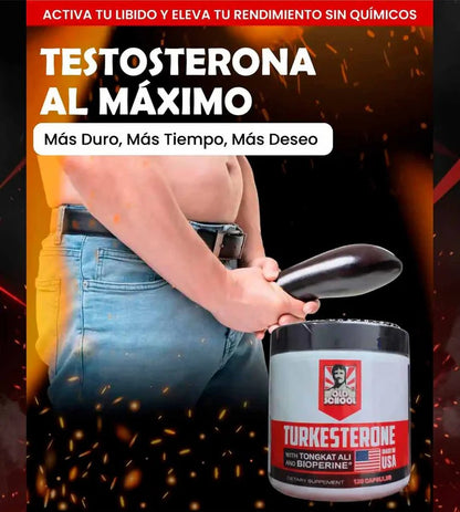 Turkesterone – Potencia Brutal y Resistencia Extrema